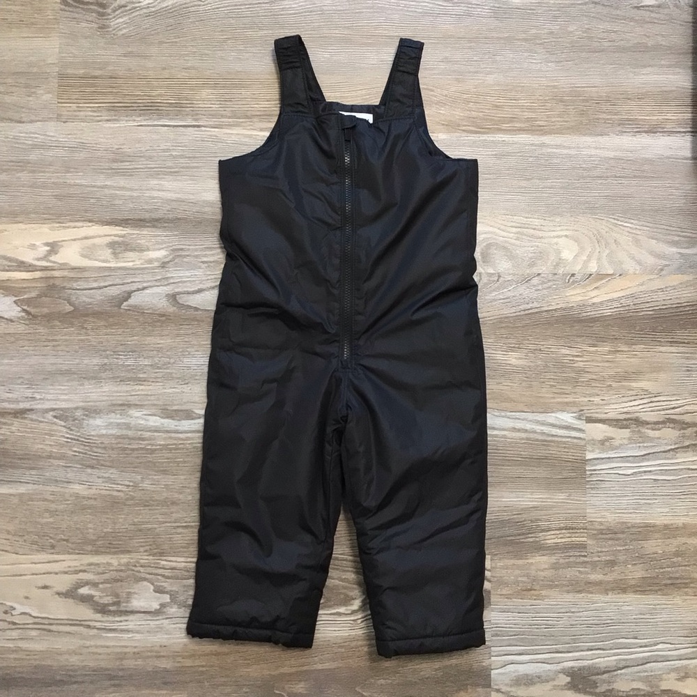 Old Navy Black Jack Water-Resistant Snow Bib Unisex 2T